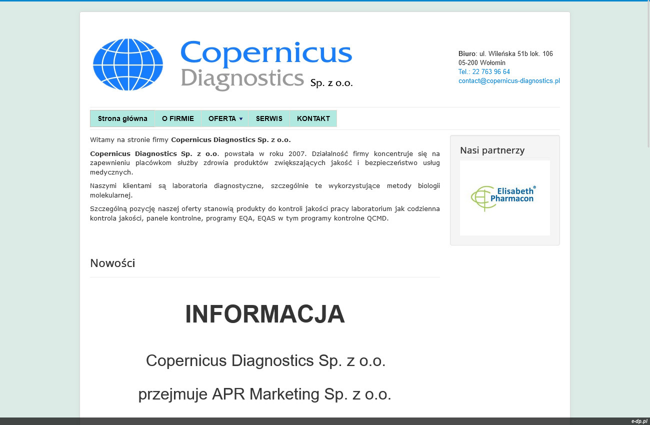 copernicus-diagnostics-sp-z-o-o
